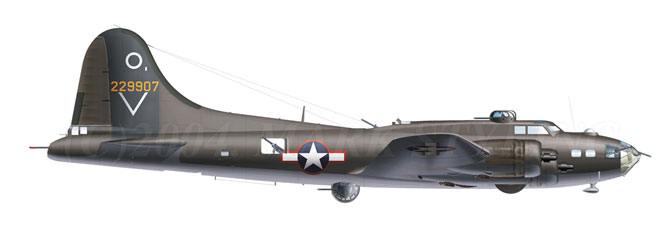 Boeing B-17F Flying Fortress USAAF